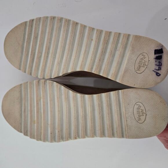 Michele Lopriore "The Cassidy" Tan Suede Platform Tassel Loafer, Size 37, US 7 - Picture 9 of 12